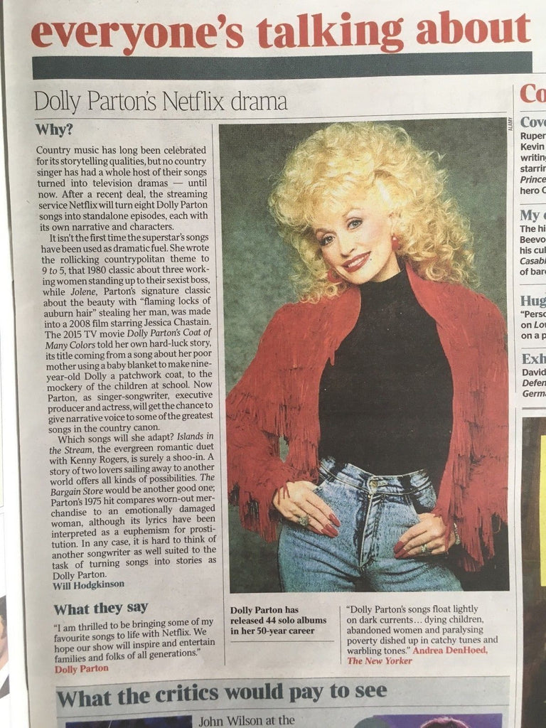 UK Times Review 9 June 2018: Rupert Everett (Wilde) Colin Morgan