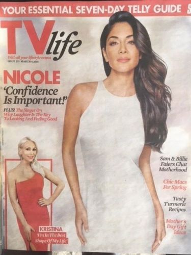 TV LIFE MAGAZINE March 2018 Nicole Scherzinger Jane McDonald Kristina Rihanoff