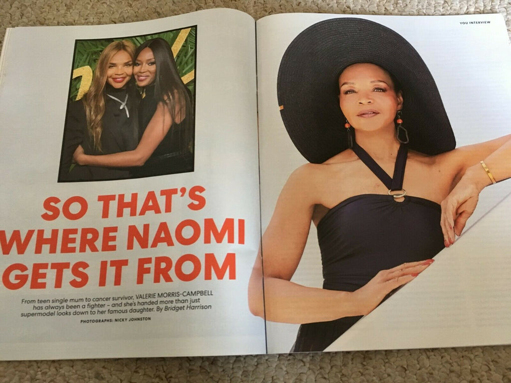 YOU magazine 16 June 2019 Rochelle & Marvin Humes Cover Interview Naomi Campbell