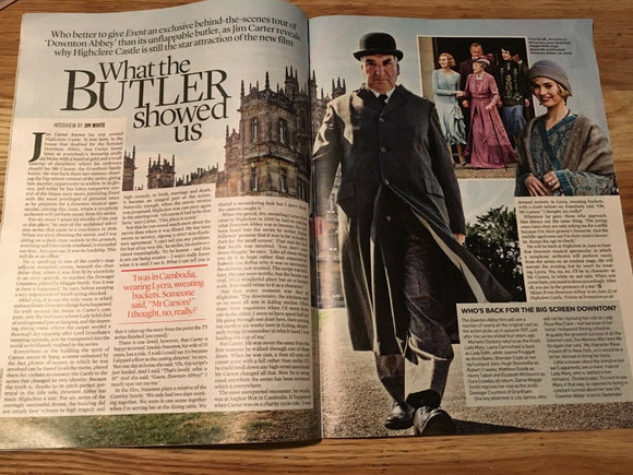 UK EVENT Magazine January 2019 JIM CARTER Downton Abbey JAMES BOND John Barry