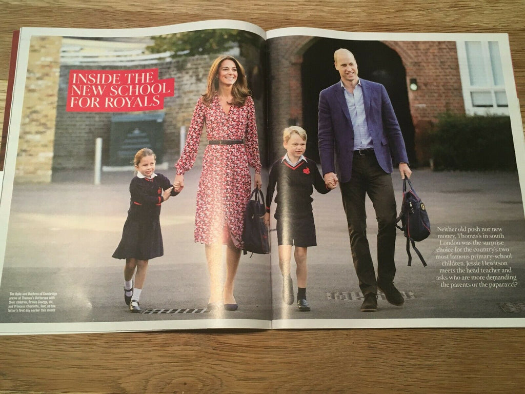 TIMES magazine 21 Sept 2019: RENEE ZELLWEGER Judy Garland KATE MIDDLETON