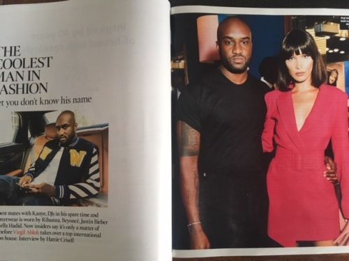 UK Times Magazine January 13th 2018 AUREY TAUTOU VIRGIL ABLOH