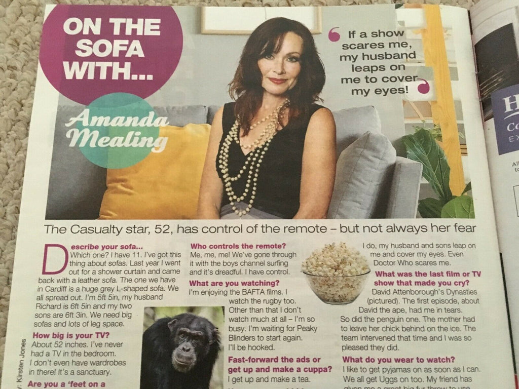 UK LOVE TV Mag 03/2019: ALISON KING Chris Gascoyne BEN PRICE Amanda Mealing
