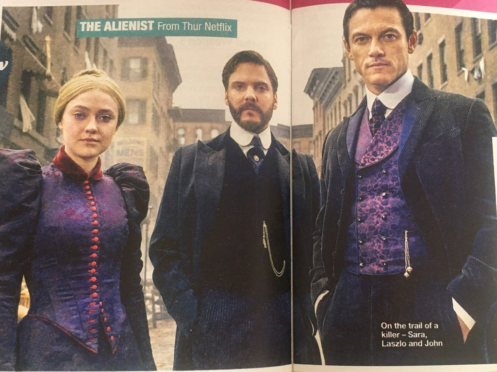 Love TV Magazine 2018 AMANDA HOLDEN Alesha Dixon LUKE EVANS Sarah-Jane Crawford