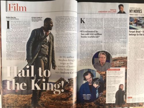 Radio Times Magazine August 12 2017 Rory Kinnear Stephen King Richard Osman
