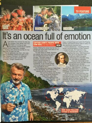 UK Saturday Magazine Sept 2019: Helen Mirren (Catherine The Great) Sam Neill