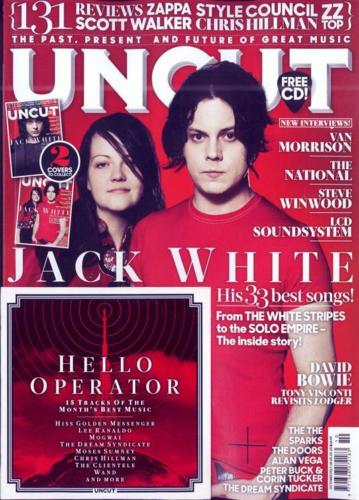 UNCUT magazine October 2017 Jack White The White Stripes Steve Winwood