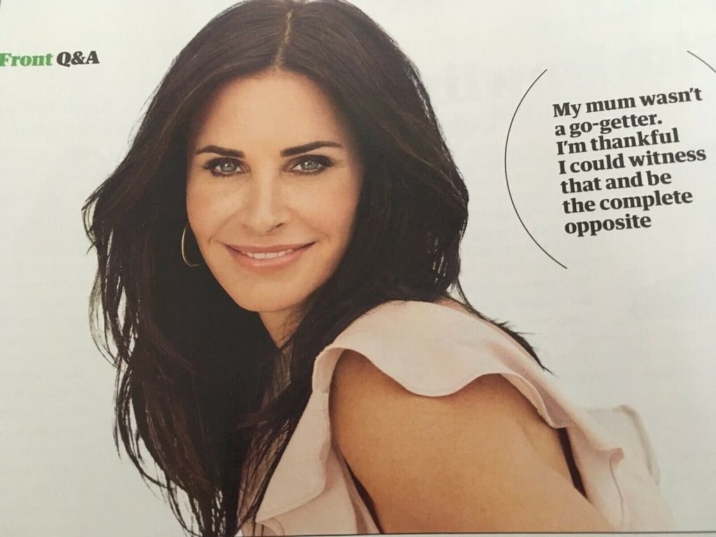 UK Guardian Weekend March 2019: SIMONE BILES COVER AND FEATURE Courteney Cox