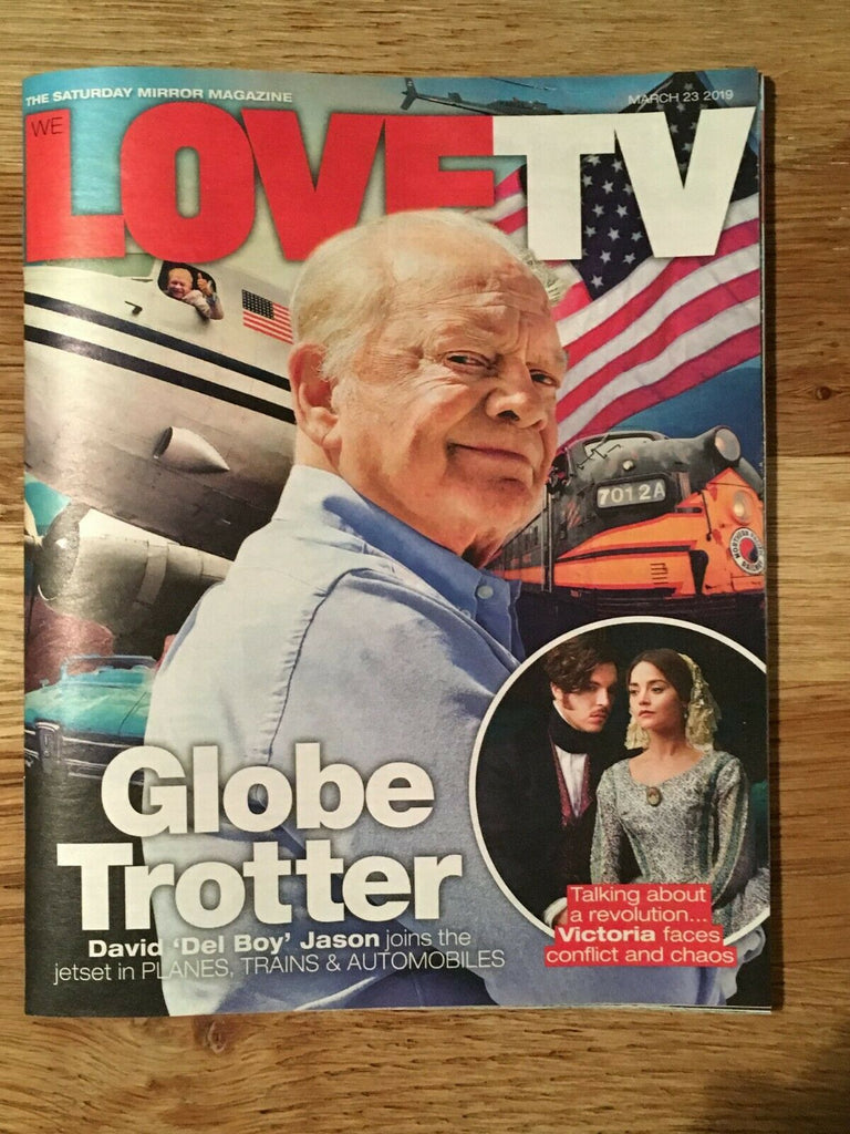 Love TV Magazine 23 March 2019: Jenna Coleman & Tom Hughes - David Jason Cover
