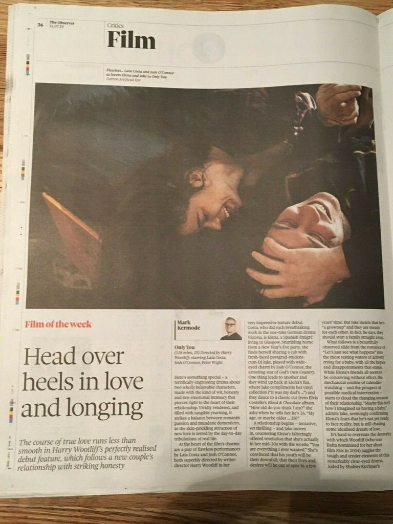 UK Observer Review 14 July 2019: Sharon D Clarke Josh O'Connor Thom Yorke