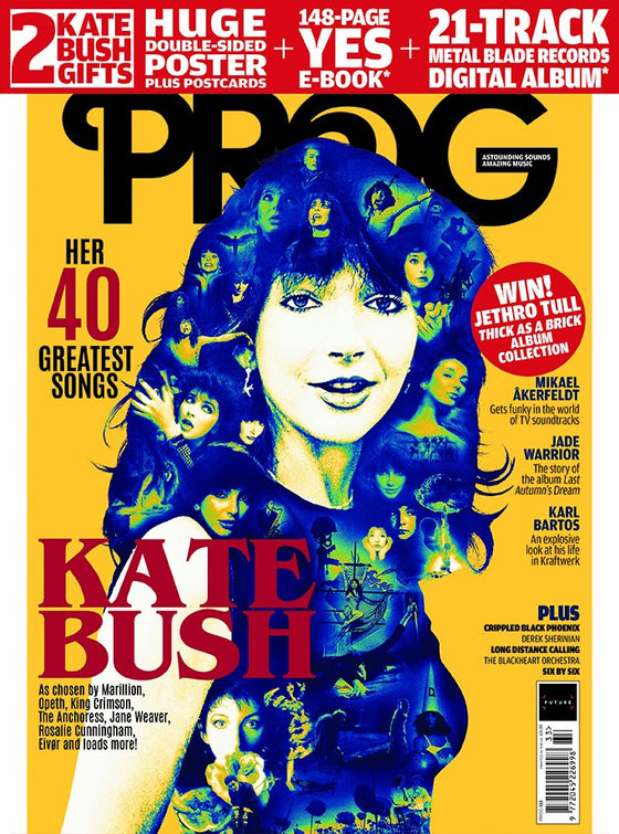 PROG Magazine #133 September 2022 KATE BUSH & Poster & Postcards