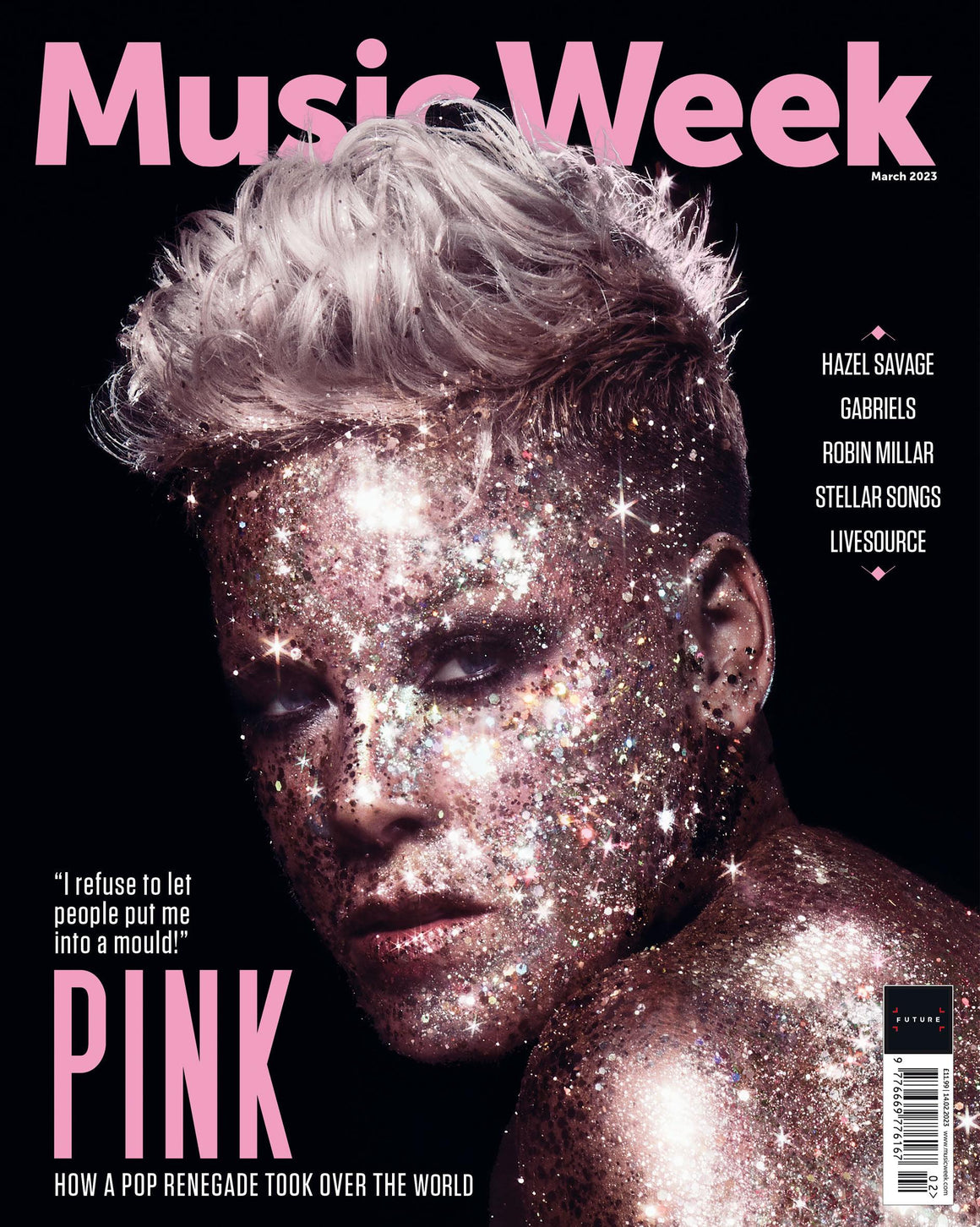 MUSIC WEEK Magazine March 2023 Pink Alecia Beth Moore Cover Interview