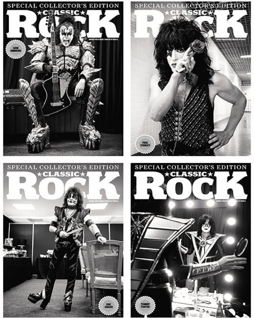 Classic Rock Magazine 302 Kiss - 4 Magazine Bundle
