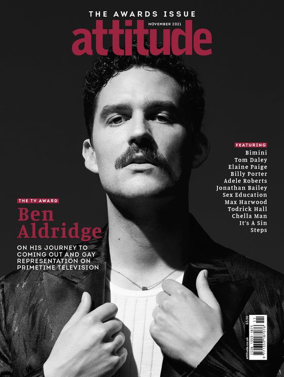 UK Attitude Magazine November 2021 Ben Aldridge