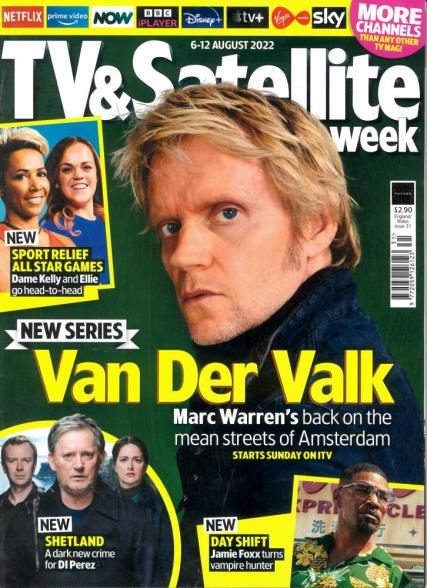 TV & SATELLITE mag 06/08/2022 MARC WARREN Van Der Valk Douglas Henshall Shetland