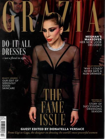 GRAZIA Magazine 03/04/2023 LADY GAGA Guested Edited by Donatella Versace