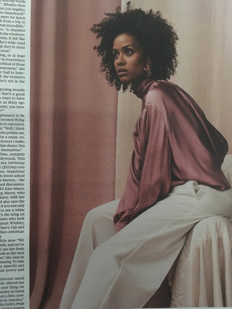 UK OBSERVER MAGAZINE MARCH 2018 ~ GUGU MBATHA-RAW PHOTO INTERVIEW
