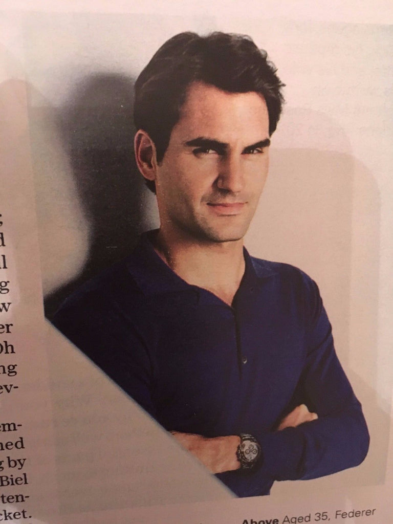 TELEGRAPH Magazine 05/2017 KATE MOSS Roger Federer Cristobal Balenciago