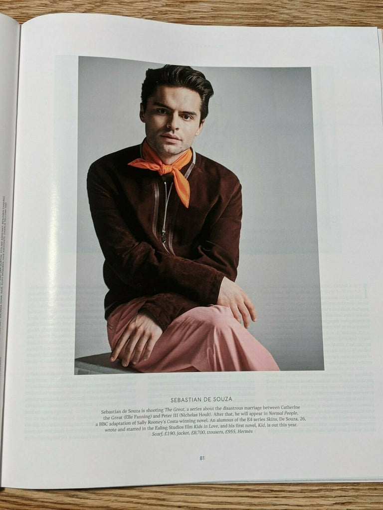 UK Times Luxx Magazine March 2020: Gala Gordon Louis Partridge Riccardo Tisci