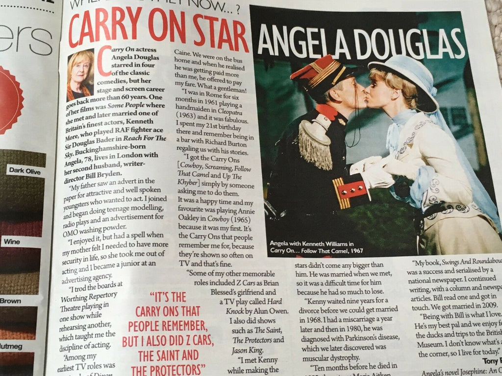 UK SATURDAY 01/2019: ROBERT BATHURST Rosie Marcel RICHARD HAMMOND Angela Douglas