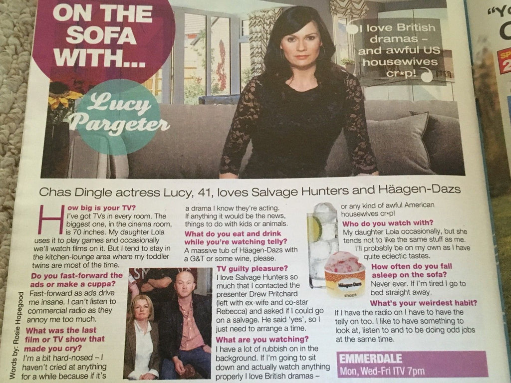 UK Love TV Magazine July 7 2018: Martin Shaw Sharon Small Lucy Pargeter Dormer