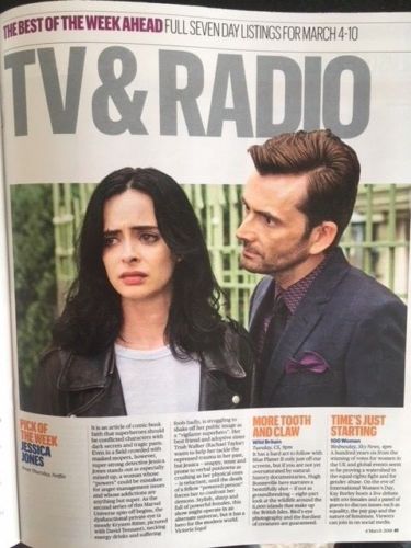 CULTURE Magazine MAR 2018: CLAIRE FOY COVER & FEATURE Tracey Thorn DAVID TENNANT