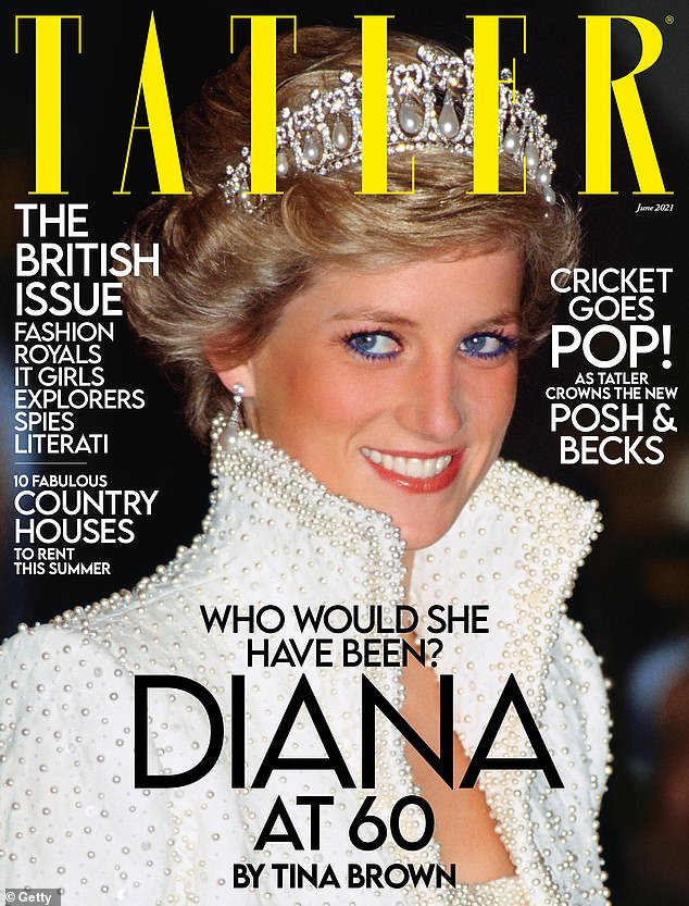 PRINCESS DIANA at 60 - TATLER MAGAZINE JUNE 2021 BRITISH EDITION