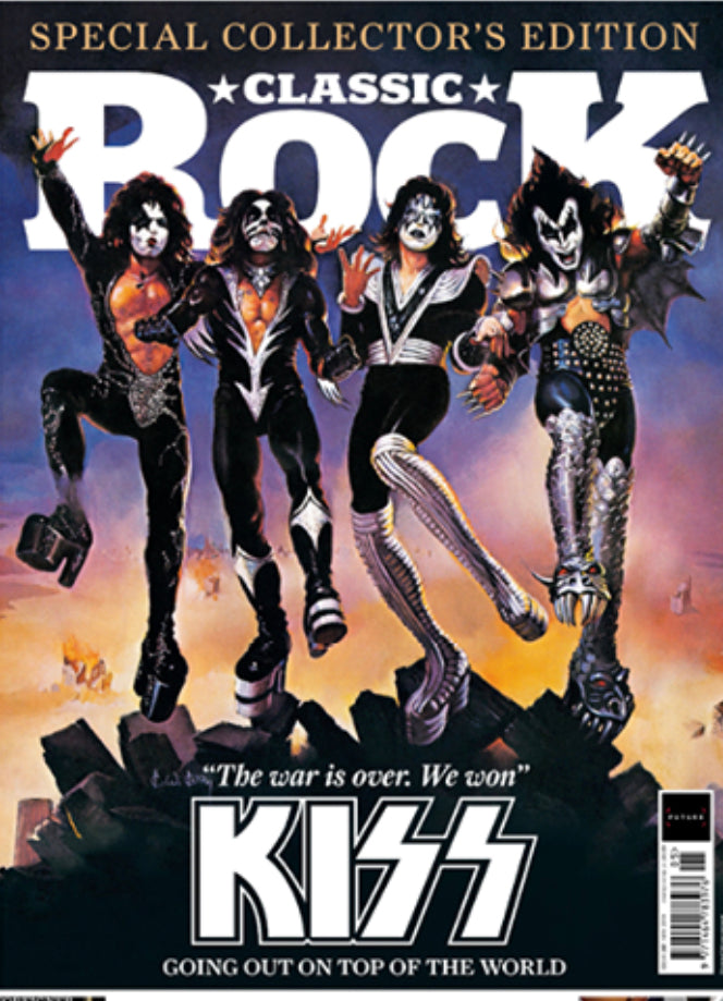 CLASSIC ROCK magazine May 2019 #261 Kiss (includes double-sided giant poster)