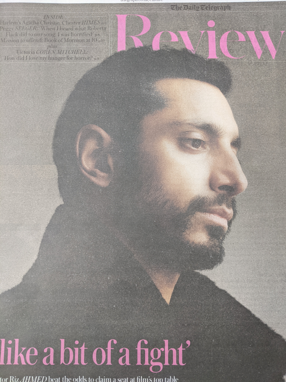 UK Telegraph Review 27th March 2021 Riz Ahmed Cover Exclusive