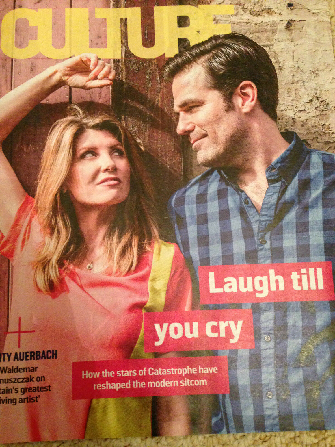 CULTURE Mag 18/10/2015 ROB DELANEY Sharon Horgan Alexander Dreymon Jeff Lynne