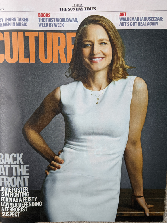 UK CULTURE Magazine March 2021: JODIE FOSTER COVER FEATURE Tracey Thorn