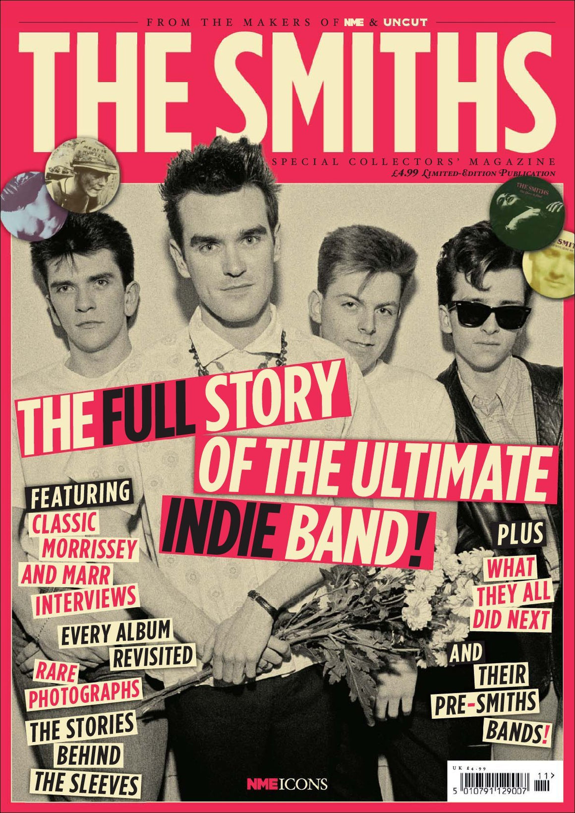 NME Icons magazine - The Smiths cover (November 2015) 98 page special - Morrissey