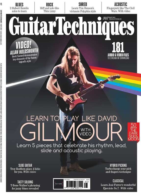 Guitar Techniques May 2023 Issue 347 Dave Gilmour Pink Floyd