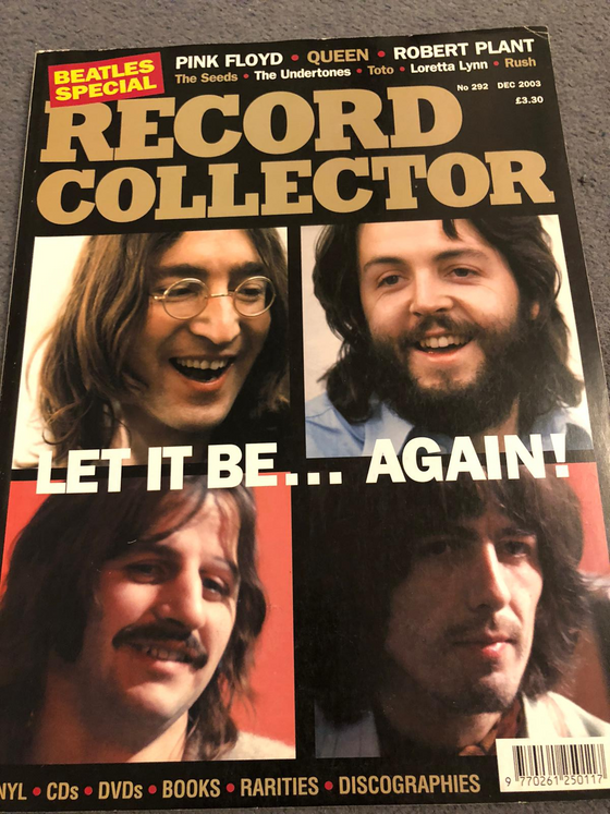 UK Record Collector Dec 2003: The Beatles Paul McCartney Queen Freddie Mercury