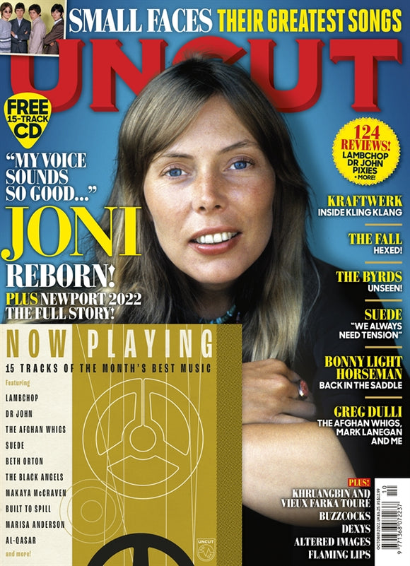 UNCUT Magazine Issue 305: October 2022 Joni Mitchell Kraftwerk & Free CD