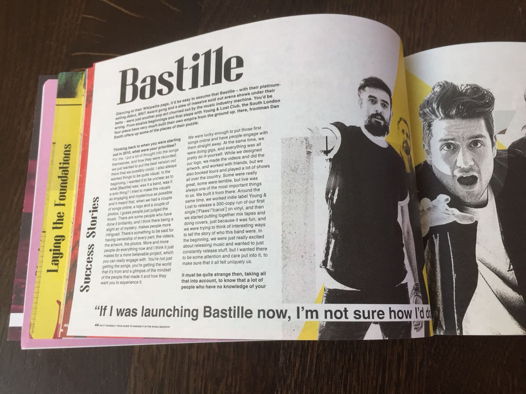 UK DIY Magazine Summer 2018 Bastille Interview