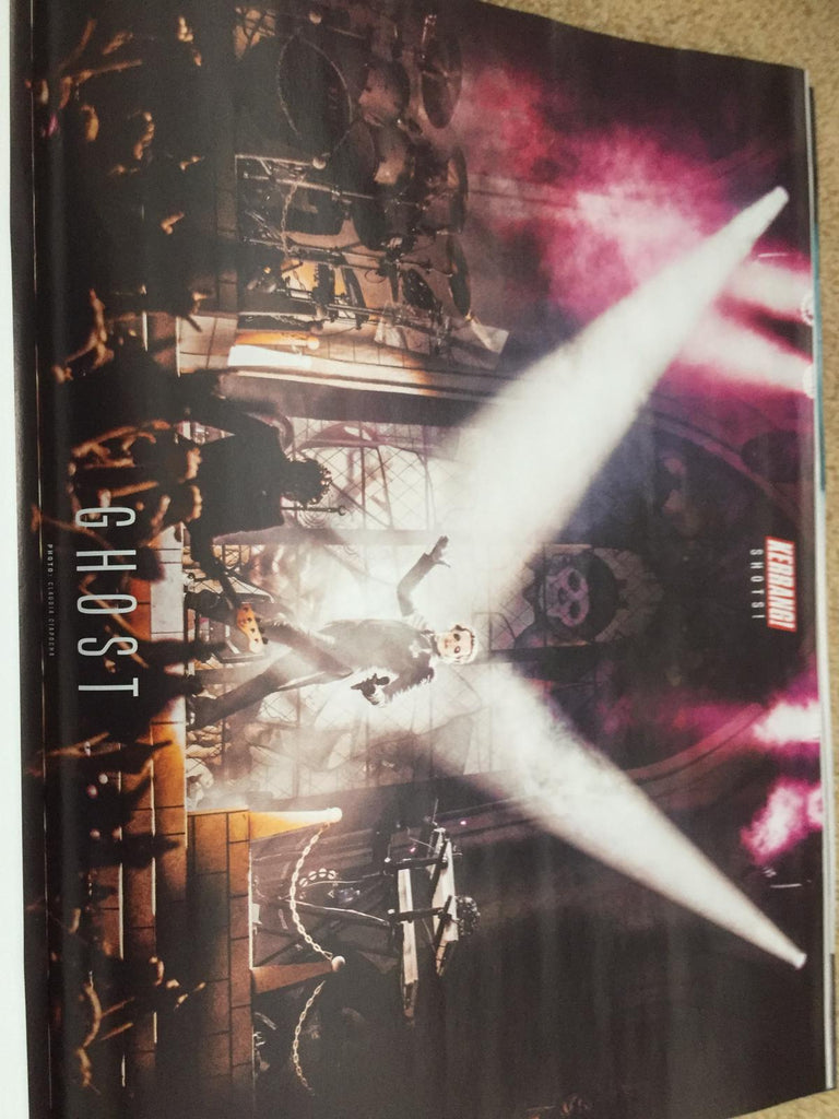 Ghost Exclusive Pull Out Magazine - 10 Poster Special Inside UK Kerrang! Magazine April 2019