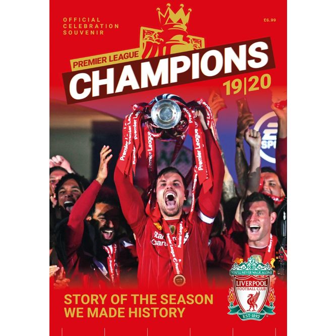 Liverpool FC Champions: Premier League Winners 19/20 - Story Of The Season We Made History