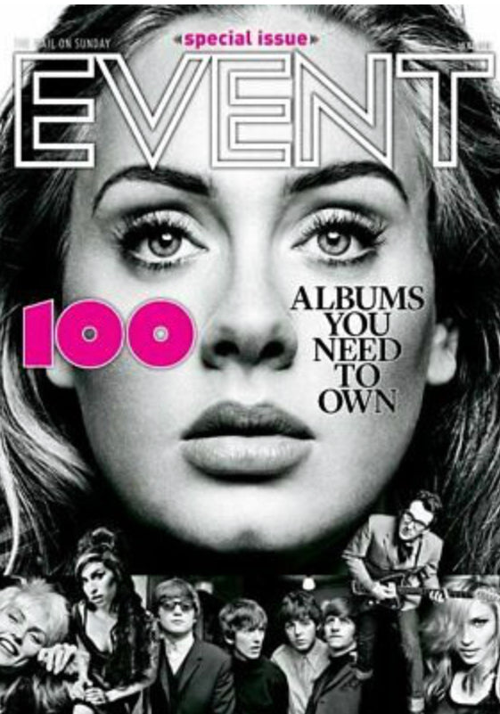 UK Event Magazine February 2019: ADELE cover Madonna TEARS FOR FEARS Judi Dench