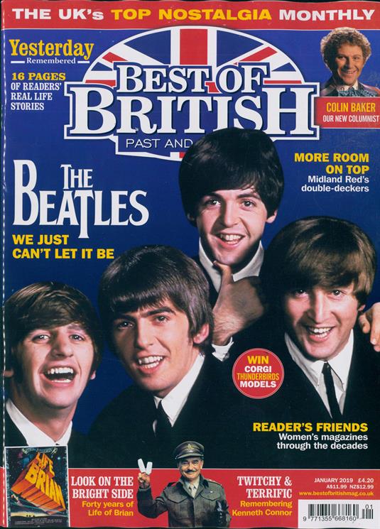 Best of British Magazine Jan 2019 The Beatles Cover Story Paul McCartney