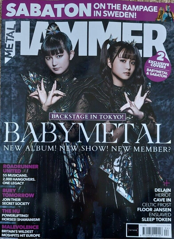 Metal Hammer Magazine - Issue 372 (March 2023) - Babymetal Backstage in Tokyo