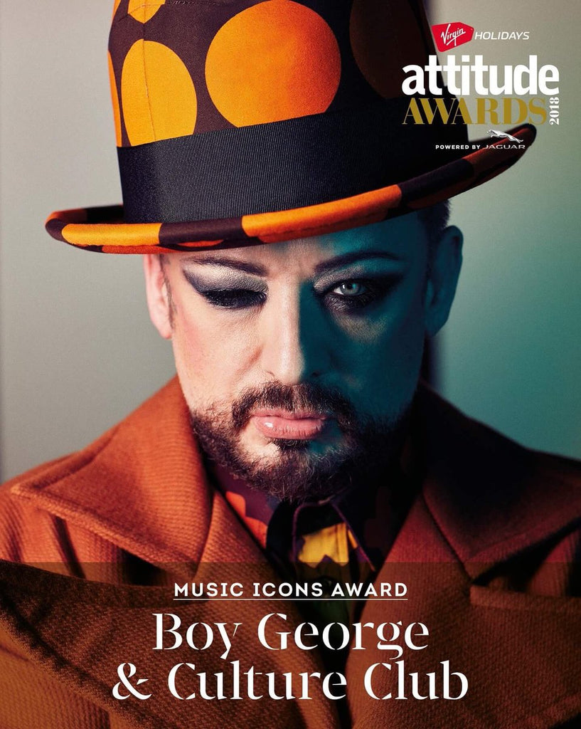 UK Attitude Magazine November 2018: BOY GEORGE COVER & FEATURE