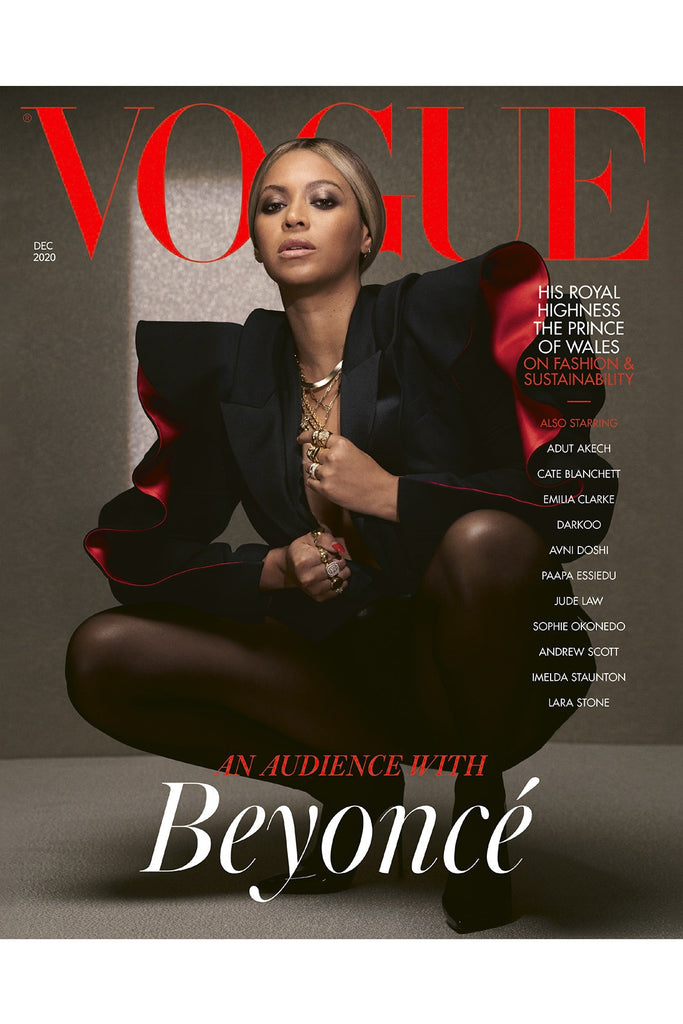 BEYONCE KNOWLES - VOGUE MAGAZINE UK DECEMBER 2020 BRITISH EDITION #2