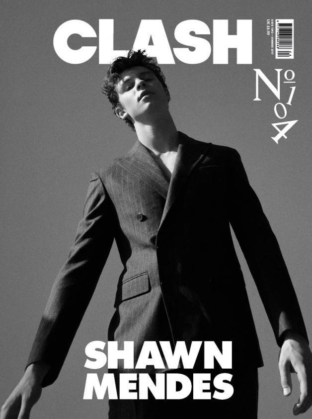 SHAWN MENDES PHOTO COVER INTERVIEW UK CLASH MAGAZINE ISSUE 104 NEW