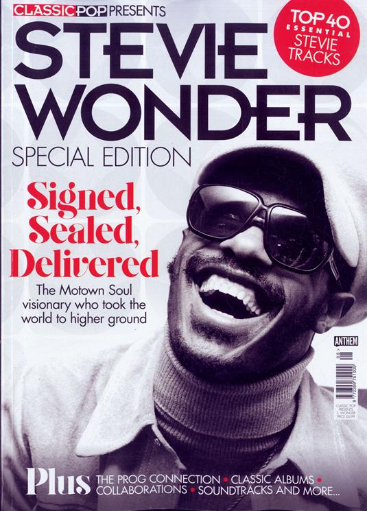 Classic Pop Present Magazine November 2017 Stevie Wonder - Special Edition