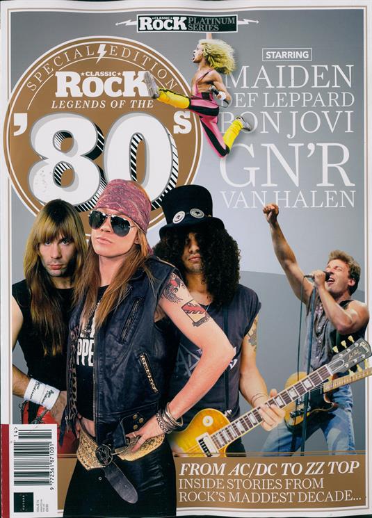 Classic Rock Platinum Series Magazine 14 GUNS N'ROSES Bon Jovi DEF LEPPARD AC/DC Iron Maiden