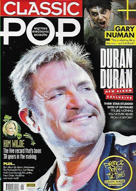 Classic Pop Magazine #56 (September 2019) DURAN DURAN EXCLUSIVE - SIMON LE BON