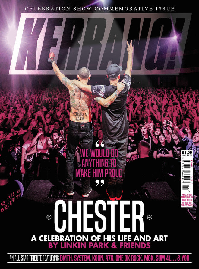 Kerrang Magazine Chester Bennington