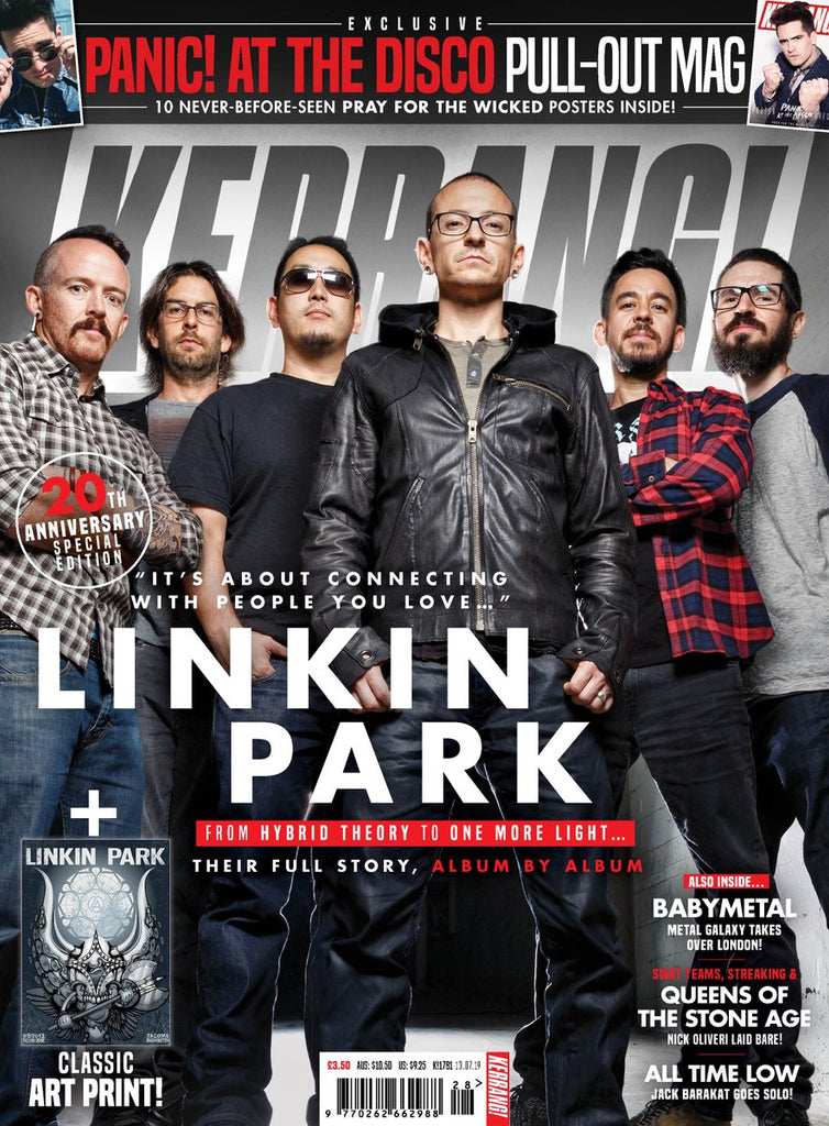 KERRANG! magazine July 2019: Linkin Park - 20th Anniversary - Chester Bennington