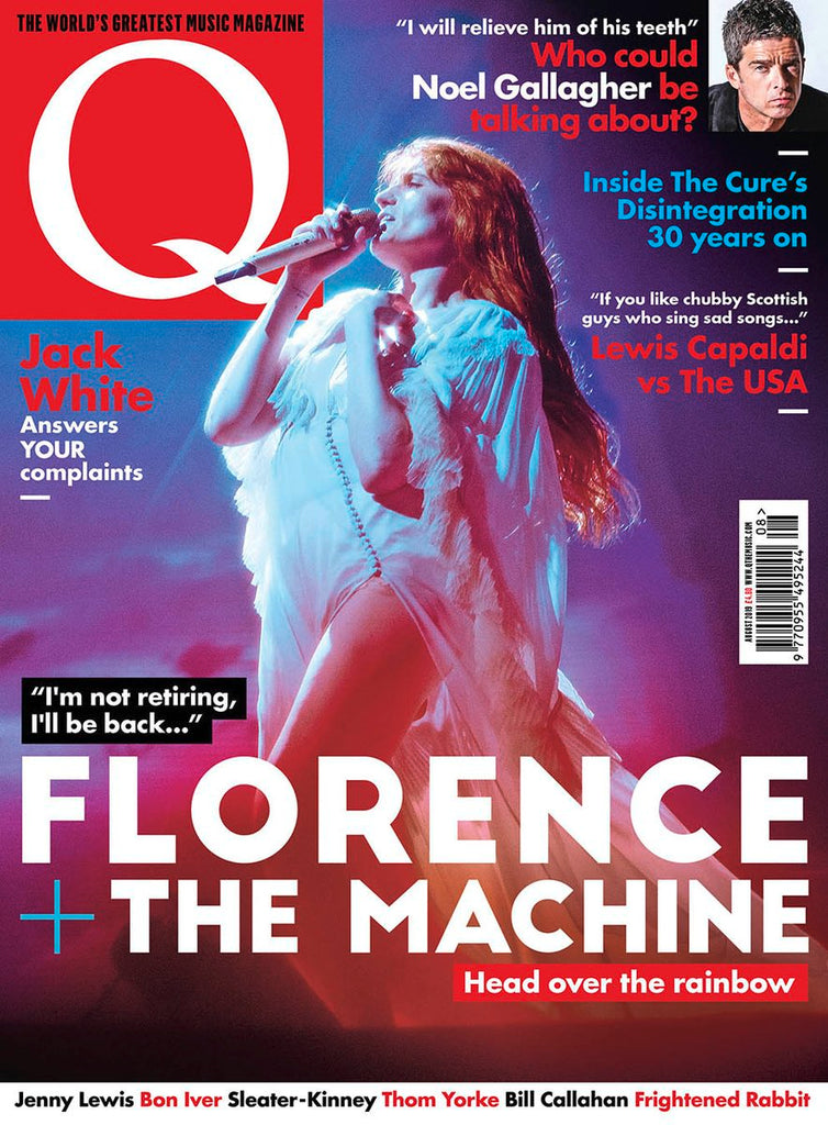 FLORENCE WELCH AND THE MACHINE UK Q MAGAZINE AUGUST 2019
